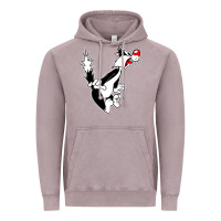Vintage Zinc sylvester cat Vintage Hoodie - linhVisuals