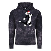 Cloud Black sylvester cat Vintage Hoodie - linhVisuals