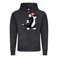 Vintage Black sylvester cat Vintage Hoodie - linhVisuals