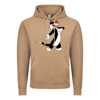 Vintage Coffee sylvester cat Vintage Hoodie - linhVisuals
