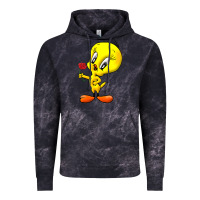 Cloud Black tweety Vintage Hoodie - linhVisuals