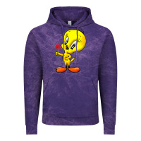 Cloud Purple tweety Vintage Hoodie - linhVisuals