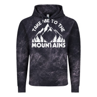 Cloud Black take me to the mountains nature lover Vintage Hoodie - linhVisuals