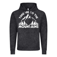 Vintage Black take me to the mountains nature lover Vintage Hoodie - linhVisuals