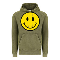 Vintage Olive vintage retro happy smiley face 80's 90's aesthetic sweatshirt Vintage Hoodie - linhVisuals