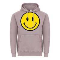 Vintage Zinc vintage retro happy smiley face 80's 90's aesthetic sweatshirt Vintage Hoodie - linhVisuals