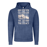 Vintage Denim grandpa and grandson the legend t  shirtgrandpa and grandson the legen Vintage Hoodie - linhVisuals