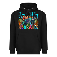 Black i'm turtley adorable Heavyweight Hoodie - RanaPortraitStore