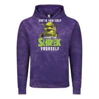 Sh.rek Check Yourself Before You Sh.rek Yourself T Shirt Vintage Hoodie | Teevron
