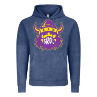 Vintage Denim skol nordic viking helmet shirt Vintage Hoodie - linhVisuals