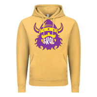 Vintage Mustard skol nordic viking helmet shirt Vintage Hoodie - linhVisuals