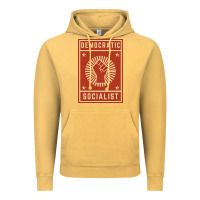 Vintage Mustard democratic socialist Vintage Hoodie - linhVisuals