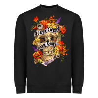 Black Sorta sweet sorta spooky Heavyweight Sweatshirt - RanaPortraitStore