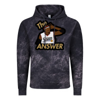 Cloud Black sixers the answer Vintage Hoodie - linhVisuals