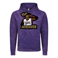 Cloud Purple sixers the answer Vintage Hoodie - linhVisuals