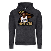 Vintage Black sixers the answer Vintage Hoodie - linhVisuals