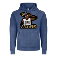 Vintage Denim sixers the answer Vintage Hoodie - linhVisuals