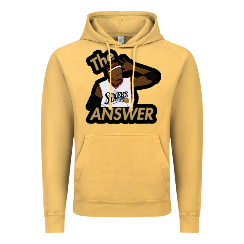 Sixers The Answer Vintage Hoodie by linhVisuals | Teevron