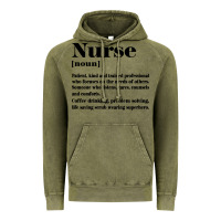 Vintage Olive nurse Vintage Hoodie - linhVisuals