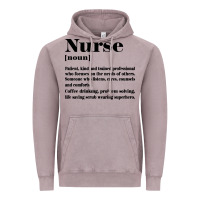 Vintage Zinc nurse Vintage Hoodie - linhVisuals