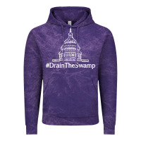 Cloud Purple drain  swamp Vintage Hoodie - linhVisuals