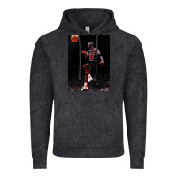 Vintage Black Michael JorDunk Vintage Hoodie - linhVisuals