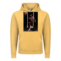 Vintage Mustard Michael JorDunk Vintage Hoodie - linhVisuals