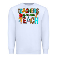 White teachers gonna teach Premium Sweatshirt - RanaPortraitStore