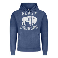 Beast Of Bourbon Drinking Whiskey Design Bison Buffalo Party T Shirt Vintage Hoodie | Teevron
