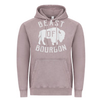 Vintage Zinc beast of bourbon drinking whiskey design bison buffalo party t shirt Vintage Hoodie - linhVisuals