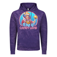 Cloud Purple candy land king of candy land portrait t shirt Vintage Hoodie - linhVisuals
