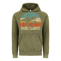 Vintage Olive daddy dinosaur daddysaurus 3 three kids xmas christmas gift t shirt Vintage Hoodie - linhVisuals
