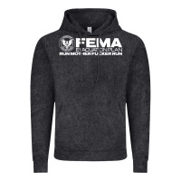 Vintage Black fema evacuation plan Vintage Hoodie - linhVisuals
