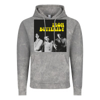 Cloud Rock iron butterfly Vintage Hoodie - linhVisuals