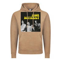 Vintage Coffee iron butterfly Vintage Hoodie - linhVisuals