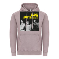 Vintage Zinc iron butterfly Vintage Hoodie - linhVisuals