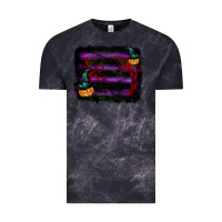 Cloud Black halloween witch hat backround Vintage Tee - RanaPortraitStore