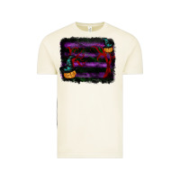 Halloween Witch Hat Backround Vintage Tee | Teevron