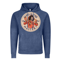 Vintage Denim sho nuff Vintage Hoodie - linhVisuals