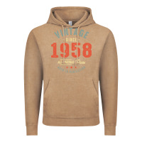 Vintage Coffee Vintage Since 1958 - 64th Birthday Retro Classic Vintage Hoodie - linhVisuals