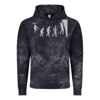 Cloud Black funny rock climbing evolution Vintage Hoodie - linhVisuals
