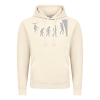 Vintage Artic funny rock climbing evolution Vintage Hoodie - linhVisuals
