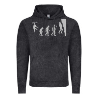 Vintage Black funny rock climbing evolution Vintage Hoodie - linhVisuals