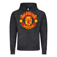 Vintage Black manchester Vintage Hoodie - linhVisuals