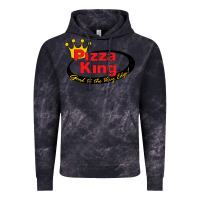 Cloud Black Pizza King Cowboy Vintage Hoodie - linhVisuals