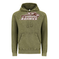 Vintage Olive st. bonaventure bonnies Vintage Hoodie - linhVisuals
