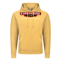 Vintage Mustard Firehouse Subs Vintage Hoodie - linhVisuals