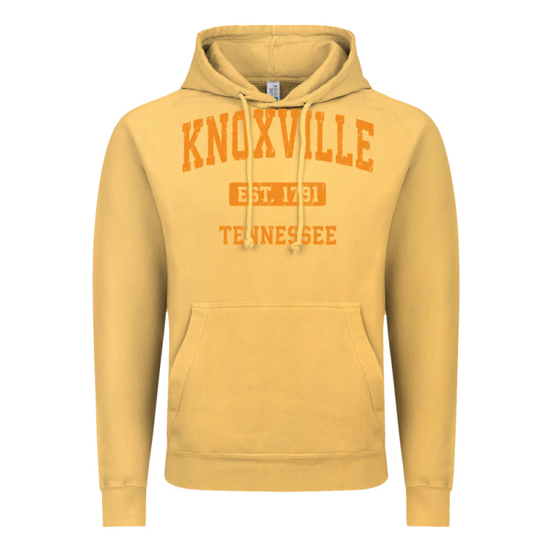 Knoxville Tennessee Tn Vintage Athletic Sports Design Pullover Hoodie Vintage Hoodie by linhVisuals | Teevron