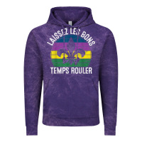 Cloud Purple laissez les bons temps rouler gift mardi gras masquerade t shirt Vintage Hoodie - linhVisuals