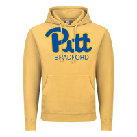 Vintage Mustard pitt bradford, University of Pittsburgh at Bradford, Vintage Hoodie - linhVisuals
